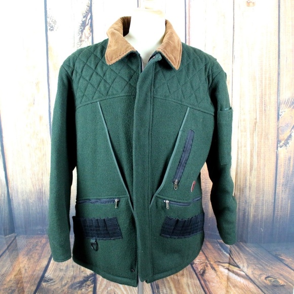 WOOLRICH Men's Large VTG Shotgun Mackinaw Jacket - Picture 1 of 7